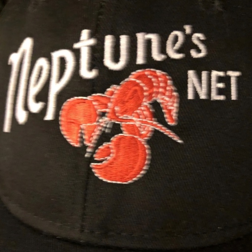 NEPTUNE’S NET Malibu California Hat Ball CAP Surfers Fav Ventura County Line NEW - Picture 4 of 5